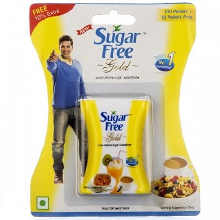 Suger Free  Gold 100 Tablets